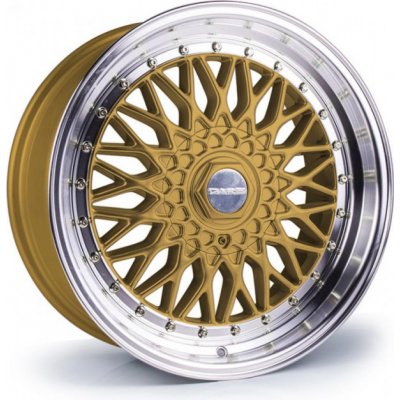 Dare RS 7x15 4x100 ET20 gold polished chrome rivets | Zboží Auto