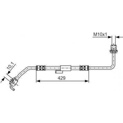 BOSCH Brzdová hadice 1 987 476 511 – Hledejceny.cz