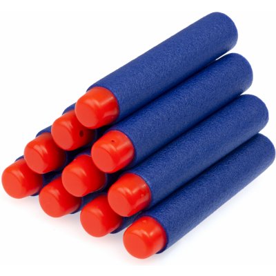 KIK Náhradní náboje do pistole NERF 10ks 7,2cm – Hledejceny.cz