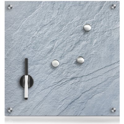 Zeller Skleněná magnetická tabule 40 x 40 cm – Zboží Mobilmania