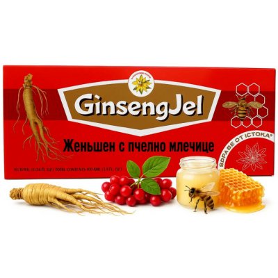 TNT-21 Ženšen s mateří kašičkou a schizandrou Ginseng Royal Jelly ampule 10 x 10 ml – Hledejceny.cz