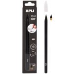 Apli Infinite Nekonečná tužka černá 2 kusy hrotu, délka psaní 16 km bez ořezávání – Zboží Živě