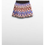 Abel & Lula sukně plisovaná se vzorem modrá – Zboží Dáma