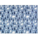 PlayTo Multifunkční skládací hrací podložka Les Vintage Šedá – Zboží Dáma