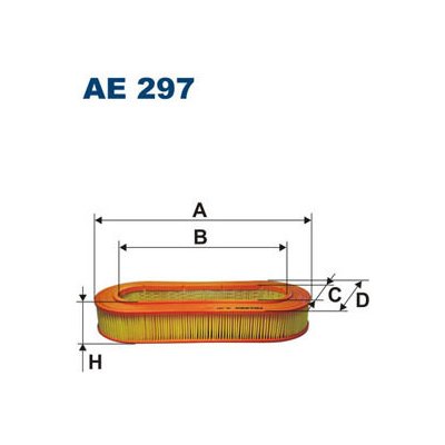 Vzduchový filtr FILTRON AE 297 – Hledejceny.cz
