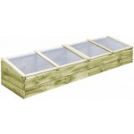 vidaXL Pařeniště FSC impregnovaná borovice 200 x 50 x 35 cm – Zboží Dáma