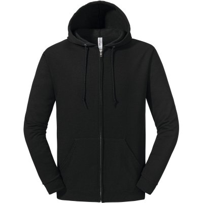 Jerzees mikina s kapucí NuBlend 993M na zip COT09993M00201-black černá – Zboží Dáma