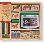 Melissa & Doug Razítkovací sada koně – Hledejceny.cz