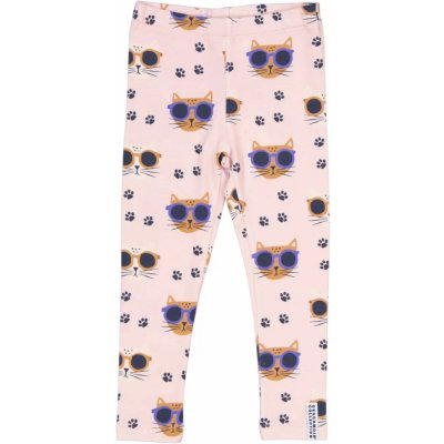 Geggamoja Bambusové dětské legíny Pink Cool Cats – Hledejceny.cz