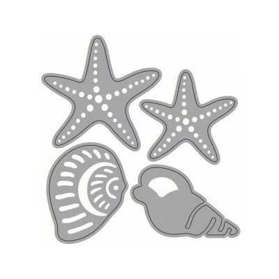 Wiler Vyřezávací šablona Mořské plody 4 ks – Sleviste.cz