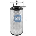 Vzduchový filtr UFI 27.B27.00 – Hledejceny.cz