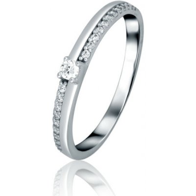 JVD ZR0225XJ81Zlatý prsten z bílého zlata