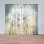 Záclony Sova: 2 ks - 150x250 cm - Sablio – Hledejceny.cz