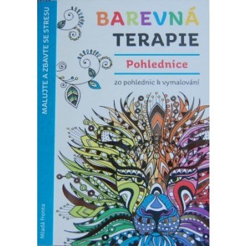 Barevná terapie pohlednice