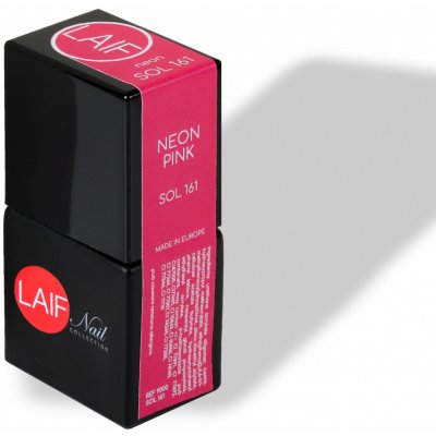 Laif gel lak neonově růžový SOL 161 Neon Pink 10 ml – Hledejceny.cz