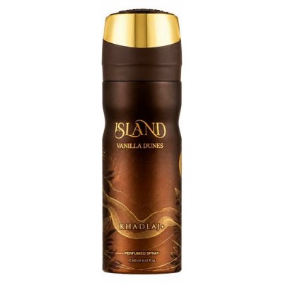 Khadlaj Island Vanilla Dunes tělový sprej 200 ml – Hledejceny.cz