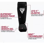 RDX Chrániče holení Hosiery Shin Instep Foam black/white – Hledejceny.cz