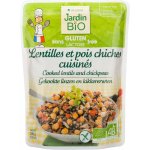Jardin Bio Hotový pokrm bezlepkový vařená čočka s cizrnou Bio 250 g – Zboží Dáma