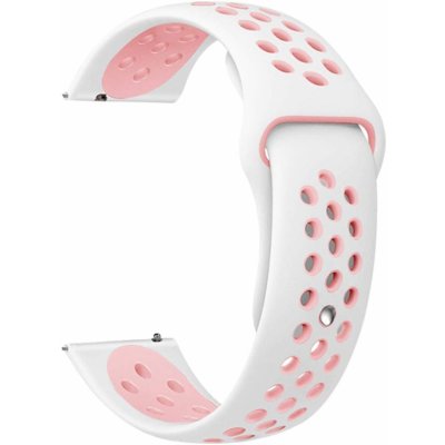 Eternico Sporty Universal Quick Release 20mm Pure Pink and White AET-U20SP-PiWh – Zboží Živě