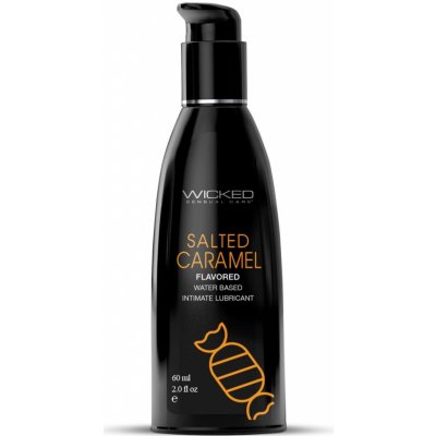WICKED AQUA SALTED CARAMEL FLAVORED 60 ml – Zboží Mobilmania