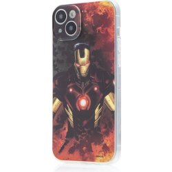 AppleMix MARVEL Apple iPhone 15 Pro - Iron Man - gumové