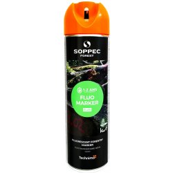 Soppec Fluo Marker značkovací sprej 500 ml oranžový