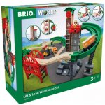 Brio World 33887 Sada Sklad se zvedacím a nakládacím zařízením – Zboží Dáma