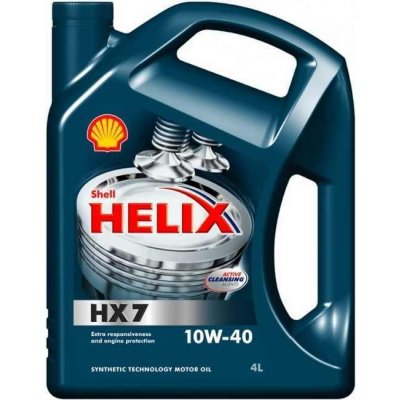 Shell Helix HX7 Plus 10W-40 4 l – Zbozi.Blesk.cz