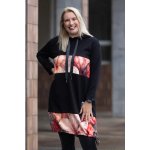 Italy fashion Šaty s kapucí FLAME Kočky – Zboží Dáma