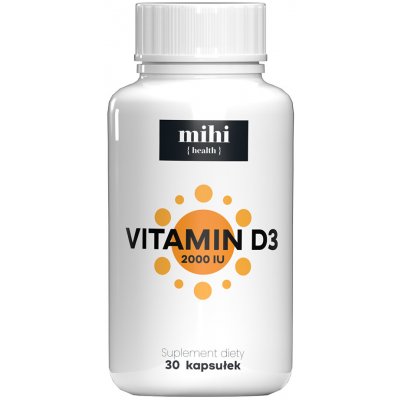 Mihi Vitamin D3 2000 IU, 30 kapslí – Hledejceny.cz