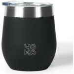 Yoko Design nerezový hrnek na kávu Noir 250 ml – Zboží Dáma
