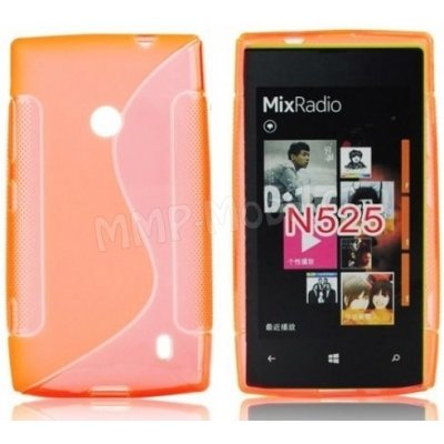 Pouzdro S Case Nokia 525 Lumia oranžové – Zboží Mobilmania