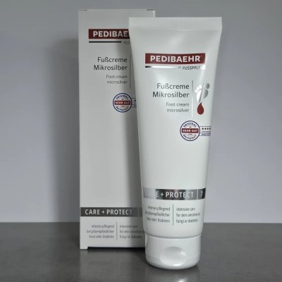 PEDIBAEHR krém na nohy s mikrostříbrem 125 ml – Zboží Mobilmania