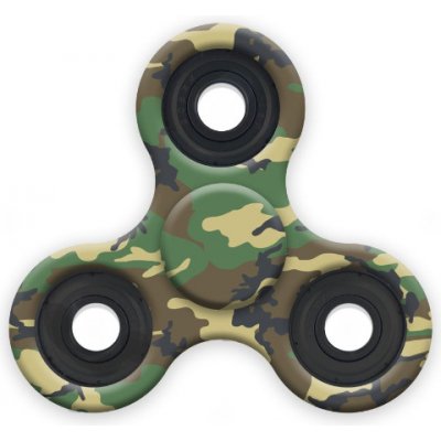 Fidget Spinner maskáčový hnědý – Zboží Dáma