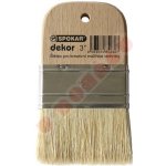 SPOKAR Štětec Dekor 3'' plochý – Sleviste.cz