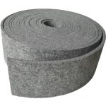 Dekorační filc 3 mm barva Šedá, pásek 10x150 cm, 300 gr – Zbozi.Blesk.cz