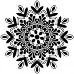 Artremiss Mandala plastová šablona 004 – Zboží Dáma