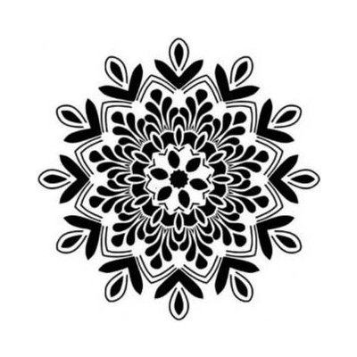 Artremiss Mandala plastová šablona 004 – Zboží Dáma