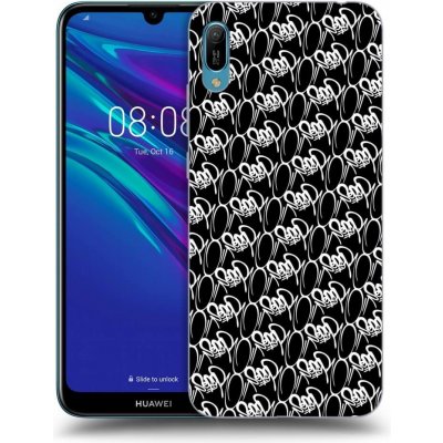 Pouzdro Picasee silikonové Huawei Y6 2019 - Separ - White On Black 2 černé – Zbozi.Blesk.cz