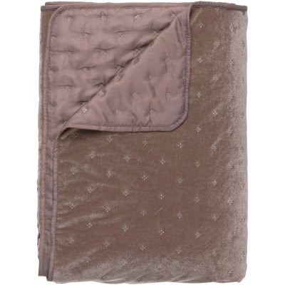 LIVARNO Přehoz na postel, 200 x 240 cm hnědá – Sleviste.cz