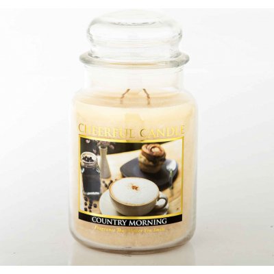 Cheerful Candle Country Morning 680 g – Zbozi.Blesk.cz
