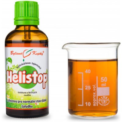 Bylinné kapky Bylinkářovo tajemství Helistop tinktura 50 ml – Hledejceny.cz