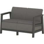 Scandi Linea 73 x 126 x 77,5 cm šedá – Zboží Dáma