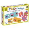 Montessori smyslová pomůcka Montessori Ludattica - trio logic - Rodiny