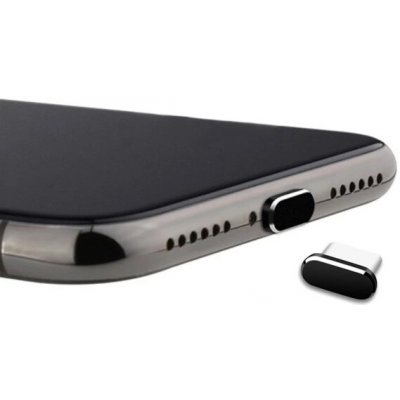 AppleKing záslepka proti prachu do USB-C konektoru pro Apple zařízení - černá – Hledejceny.cz