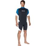 Mares RASH GUARD LOOSE FIT, krátký rukáv - pánské, modrá – Zbozi.Blesk.cz