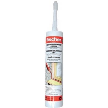 FISCHER FR794880 Silikon stavební neutrální 310g bílý