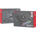 Chladící podložka pod notebook Genesis OXID 450, RGB, do 15.6", hliníkové tělo (NHG-1678) – Zboží Mobilmania