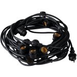 Kanlux Venkovní řetěz 9,5 m + 1,5 m 10 × E27 IP44 – Sleviste.cz