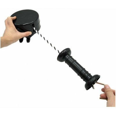 Samonavíjecí brána s vodivým lanem elektrického ohradníku délka 5 8 m – Zboží Mobilmania